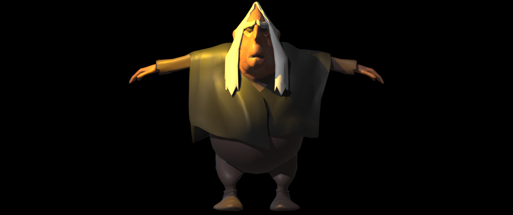 Lazy DOg, Chief, 3D model