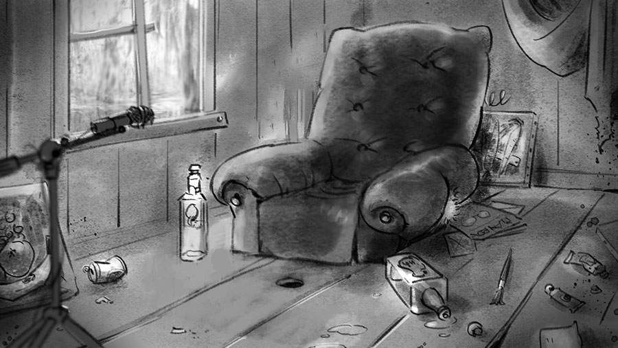 The Smile - sketch - Erik van Schaaik Productions